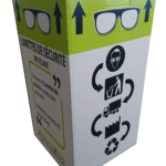 recycler les lunettes de sécurité