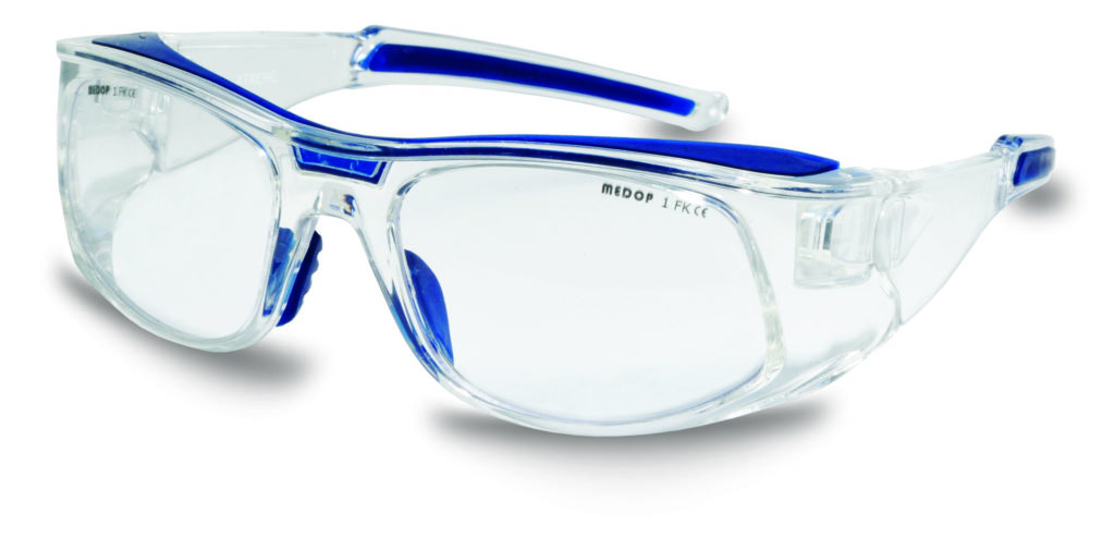 Lunettes De Sécurité Honeywell XC - Monture Bleue Polycarbonate - Branches Réglables - Verre Antireflet - 6