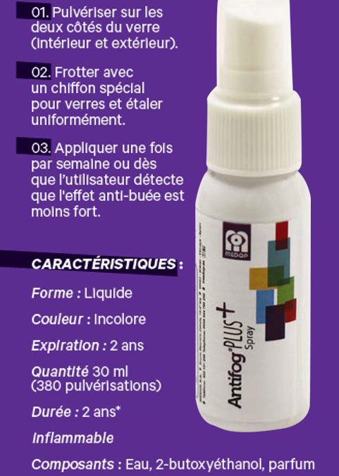 Spray antibuée 30ml